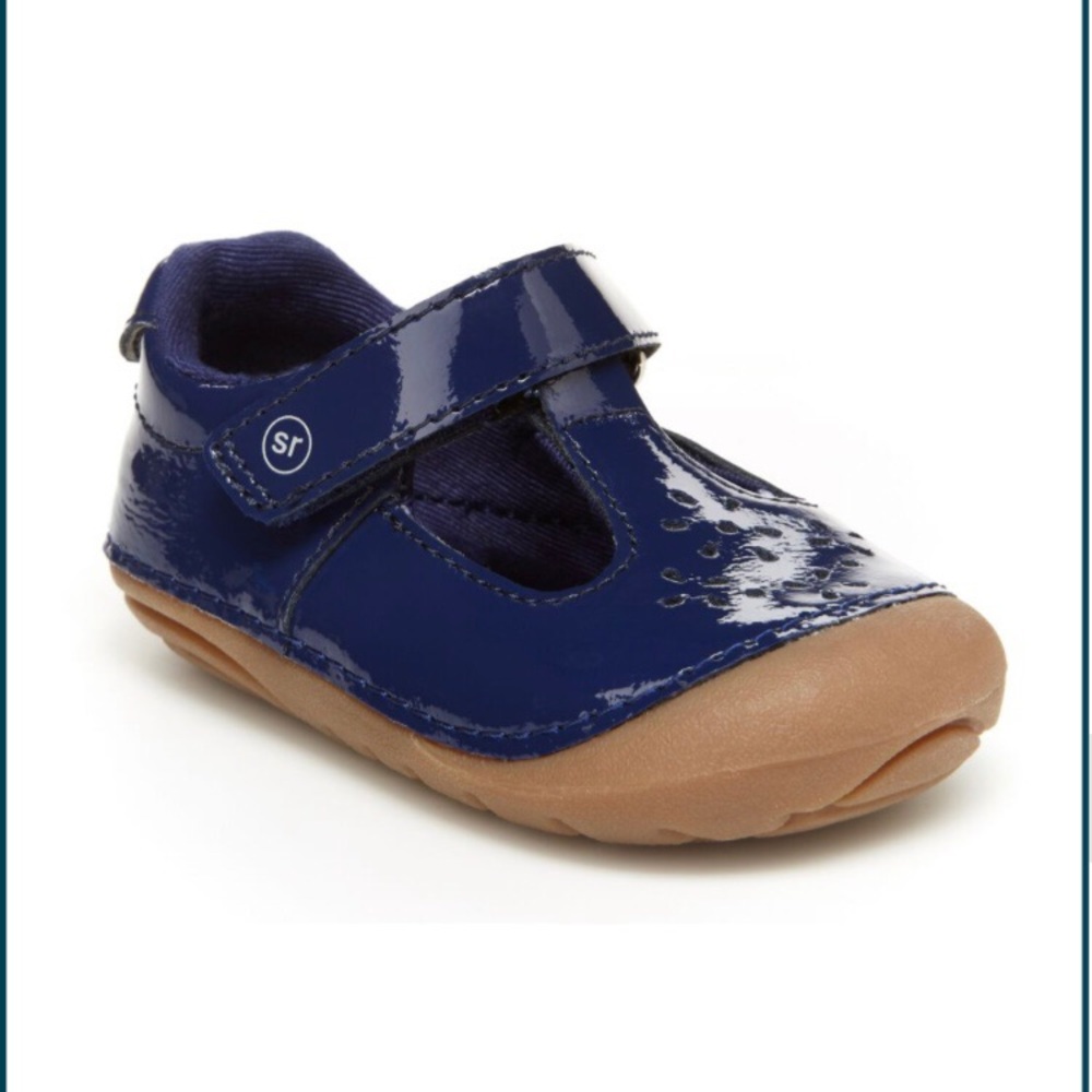 Navy Stride Rite Soft Motion Amalie Mary Jane Shoe